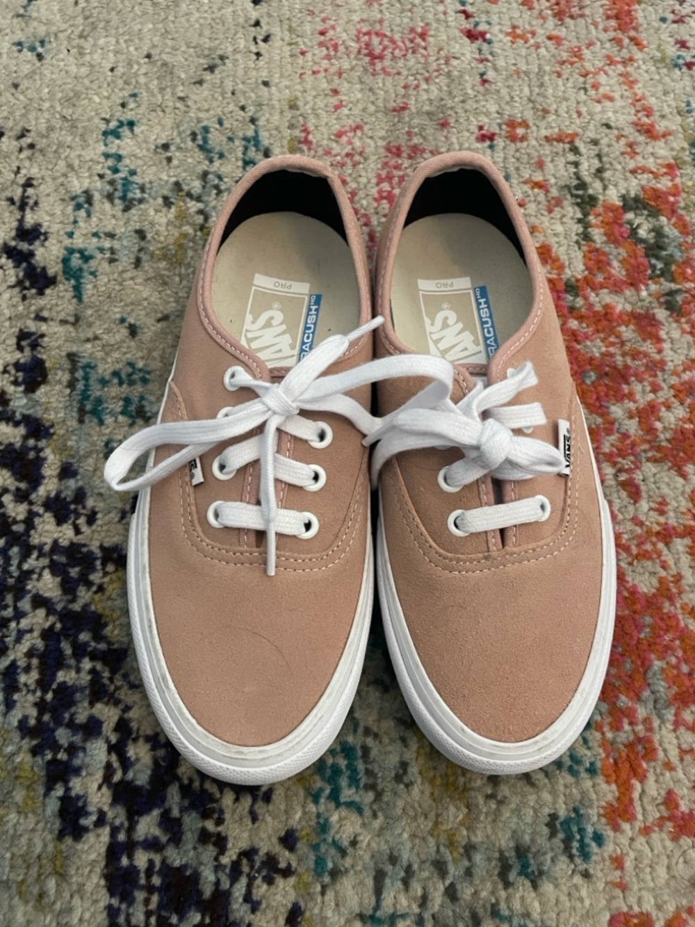Mahogany Rose Ultracush Vans